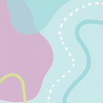 Mobile Wallpaper With Blue Color Background And Simple Fluid