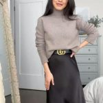 Styling a Sweater over a Dress // Extra Petite fashion blog