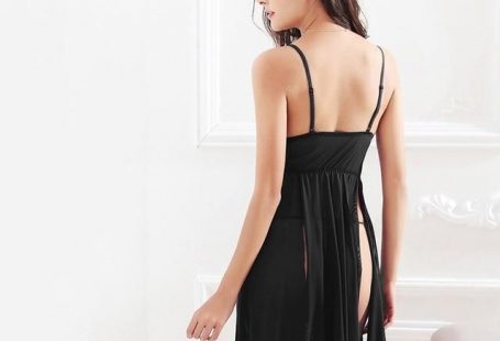 Gender: WOMENItem Type: NightgownsMaterial: NYLONMaterial: LycraMaterial: spandexDresses Length: Above Knee, MiniMaterial Composition: LaceSleeve Length(cm): SleevelessDecoration: LaceObscene Picture: NoSeason: SummerSexually Suggestive: NoModel Number: SF0473Pattern Type: SolidCollar: Spaghetti Strap