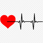 heart rate - clef note and a heart, for the love of music PNG image with transparent background png - Free PNG Images