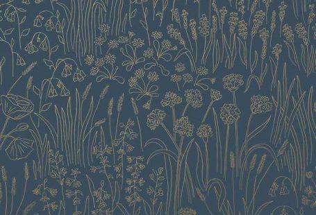 Alpine Garden Wallpaper - Tonal