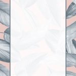 Download Empty Tropical Background Frame for free