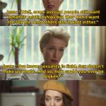 And then, when Adam showed his dick to the entire cafeteria after Otis gave him sex advice.