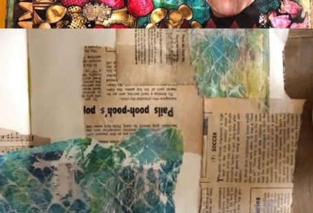 Tips and ideas for how to make a fun and colorful mixed media background for your art journal. I have had SO MANY questions about how to do magazine collage, I thought I would do an entire process video to show you how I do my modern steampunk art. Hopefully this will help spark some creativity in your artwork too!
