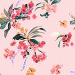 Floral Loquat Removable Fabric Wallpaper - Peel and Stick! — SAMANTHA SANTANA