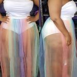 Size(in) Bust Waist Underwear Length Skirt Length XL 33.1 32.3 15.0 53.9 2XL 35.4 34.6 15.2 54.3 3XL 37.8 37.0 15.4 54.7 4XL 40.2 39.4 15.6 55.1 5XL 42.5 41.7 15.7 55.5