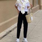 Style File | Mini Trend: Loewe’s Leather-Trimmed Woven Raffia Tote