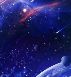 Видео-Обои 
Космический звёздопад