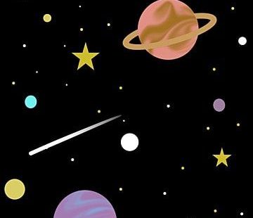 crescent moon,space,universe,galaxy,background,cosmos,sky,night star,planet,earth,lights,outer,dark,cosmic