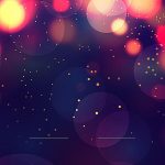 Dream Night Light Effect Background