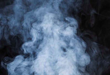 Free Photo | Seamless white smoke texture black background