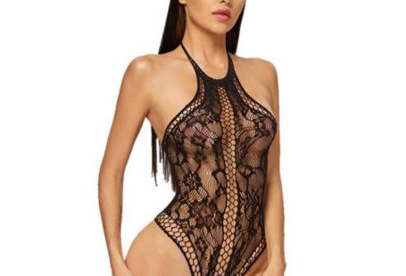 Decoration: Hollow OutPattern Type: FloralFit Type: RegularOrigin: CN(Origin)Material: nylonStyle: Sexy & ClubAge: Ages 18-35 Years OldItem Type: BodysuitsGender: WOMENFabric Type: Broadcloth