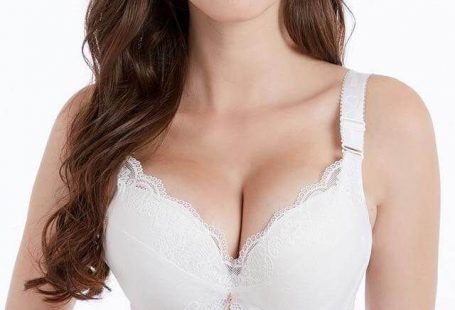 Push-Up Spitzen BH - Weiß / 85B