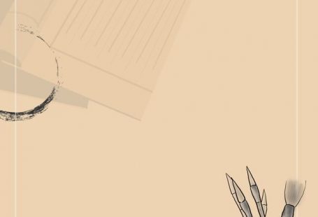 Word Calligraphy Poster Background