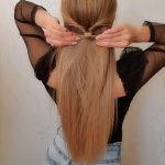 Easy bun style