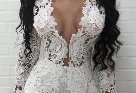 Material:Polyester+Spandex Sexy, lace top makes the right moves. Sophisticated, soft and breathable knit allows this top to take you from daytime to night; complementing a variety of body types and styles. This piece is made with care and ready for you. Its perfect details make a statement. Our colors are rich and never