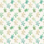 One Thousand Library Network   Painted Cute Turtle White H5 Background Material