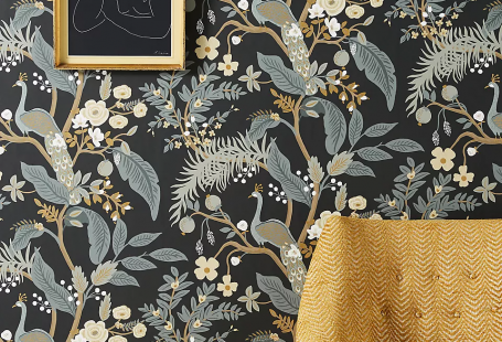 Rifle Paper Co. Peacock Wallpaper
