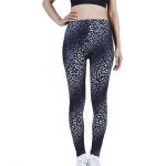Women's Camouflage Leggings Graffiti Style Slim Stretch Trouser Army Green Leggings - Black White Leopard / M