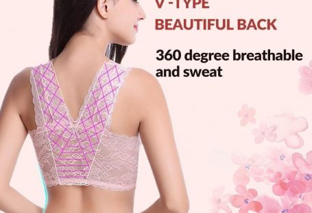 Your Inner Beauty Making you feel confident is our first priority. You deserve lingerie that is both comfortable and exciting. FEATURES: Comfortable without rims, adjustable, super gathered, front row cross, side buckles, lace side chest, sports bra/vest. It features sexy lace decoration which can be worn inside, breathable and soft, shockproof, anti-marking, three-dimensional design. Stretch construction with the breathable, sweat-absorbent and quick-dry fabric. Wearing sports bra while you do exercise can effectively help you gain chest suppo
