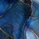 Blue Night Empty Pattern Marble Texture Mobile Phone Wallpaper Background