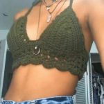 DIY Handmade Sexy Crop Top Patterns - New Trendy Crochet crop tops & Blouse Designs for girls