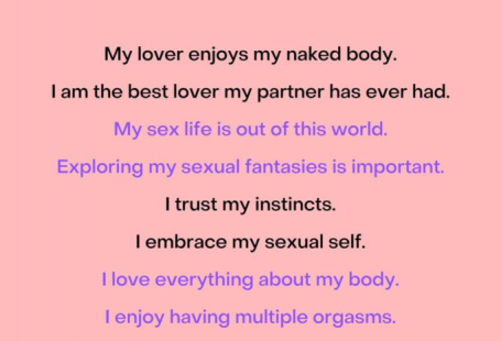499 Sexual Affirmations For An Amazing Sex Life - The Right Affirmations