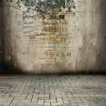 5x7ft Background Digital Photography Stone Floor Retro Wall for Backdrops