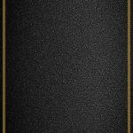 Birthday Invitation Black Gold Style Simple Fashion Background