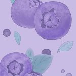 Fruit Watercolor Mobile Wallpaper Background