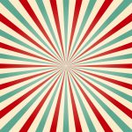 Sunburst retro textured grunge