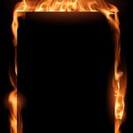 Agni Border Vector Background