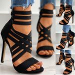 New 2021 Collection Ladies Sexy High Heel Pumps - Black / 42