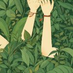 Green Wood Forest Love Butterfly Illustration Art #iPhone #6 #wallpaper,  #Art #Butterfly #Fo...