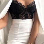 10 outfits con corsé negro para verte sexy y elegante