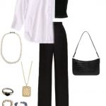 20 BLACK AND WHITE OUTFITS FOR WOMEN OVER 50