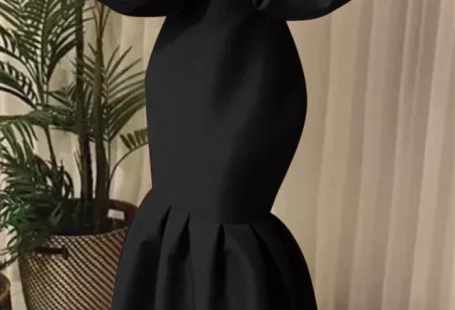 Black Fashion Sexy Solid Basic V Neck Evening Dress