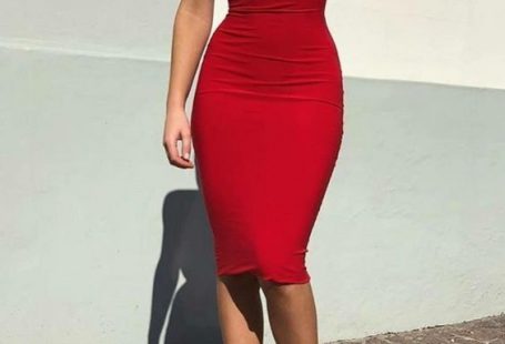 Como Montar Um Look espetacular Com Vestido Vermelho, vestido vermelho curto, vestido vermelho midi