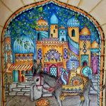 Frédérique Martinez on Instagram: "Dans le dernier Rita Berman @rita.berman "Meine reise durch Asien" une page de Samarkand. #meinereisedurchasiencoloringbook #meinereisedurchasien #ritabermancoloringbooks #friendswhocolour #beautifulcoloring #bestcoloringpages #swiatkolorowanek #artist_for_peace #adultcoloring #adultcoloringforfun #colouringforadults #coloringforfun #colourmanic #thebest_coloring #wonderfulcoloring #yourcoloring #adultcoloringbook #todaywecolor #majesticcoloring #worldofcolorists"