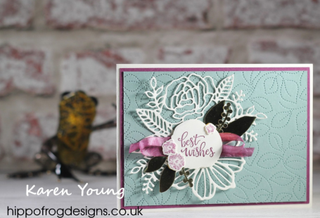 Stitched Greenery Meets Artistically Inked - HIPPOFROG Designs