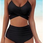 [US$ 15.99] Bottom V-Neck Sexy Bikinis Swimsuits  - Chicsoso