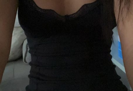 black dress.
