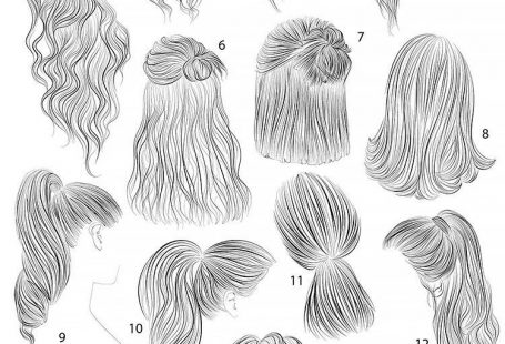 30 Girl Hair Drawing Ideas and References - Beautiful Dawn Designs