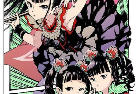 AFWM Babymetal Fanart,Deftones Poster,Canvas Wall Art For Living Room Decor Aesthetic Vintage Posters & Prints Room Decor For 12inchx18inch