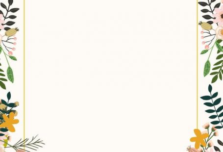 Color Plant Flower Frame Background Wallpaper Image For Free Download - Pngtree