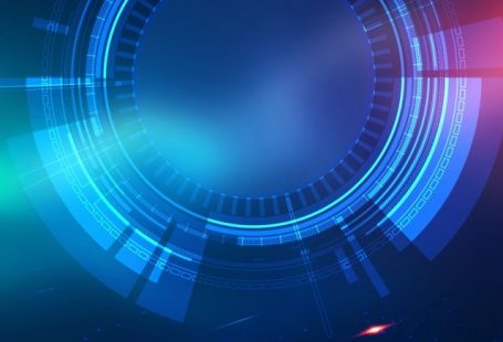 Modern Business Technology Blue Background Design Wallpaper Image For Free Download - Pngtree