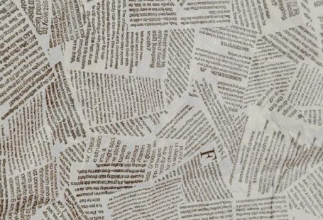 Premium Photo | Torn newspaper background