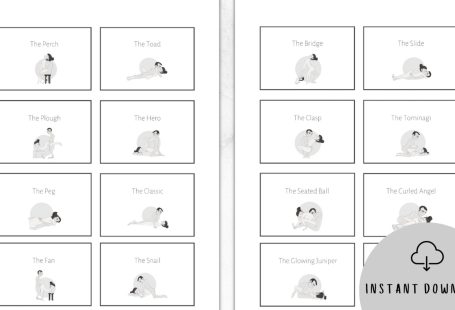 100 Sex Position Cards for Your Jar of Desire Sex Jar | Printable Digital Cards Bedroom Game for Sex