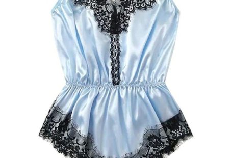 $12.59 Women sexy bodysuit fashion-lace sexy lingerie underpant babydoll backless jumpsuit linger...