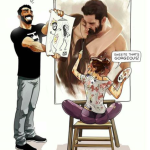 An Artist Draws The Everyday Joys Of Being In Love And Happily Married